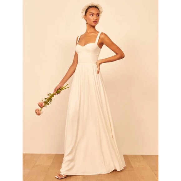 NEW Reformation Hollyhock Dress SOLD OUT ONLINE NWOT - Picture 7 of 8